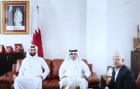 سفير قطر يجتمع مع مسؤول نيبالي