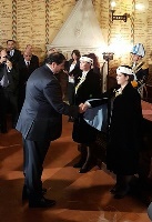 سفير قطر يشارك في حفل تنصيب القبطانين الحاكمين لسان مارينو