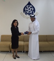الأمينة العامة لمفوضية حقوق الإنسان في تايلاند تجتمع مع سفير دولة قطر