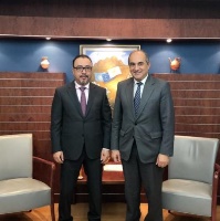 Speaker of Cyprus House of Representatives Meets Qatar's Ambassador