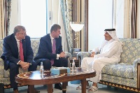 نائب رئيس مجلس الوزراء وزير الخارجية يجتمع مع وزير خارجية التشيك