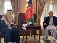 Minister of Foreign Affairs of Afghanistan Meets Ambassador of Qatar