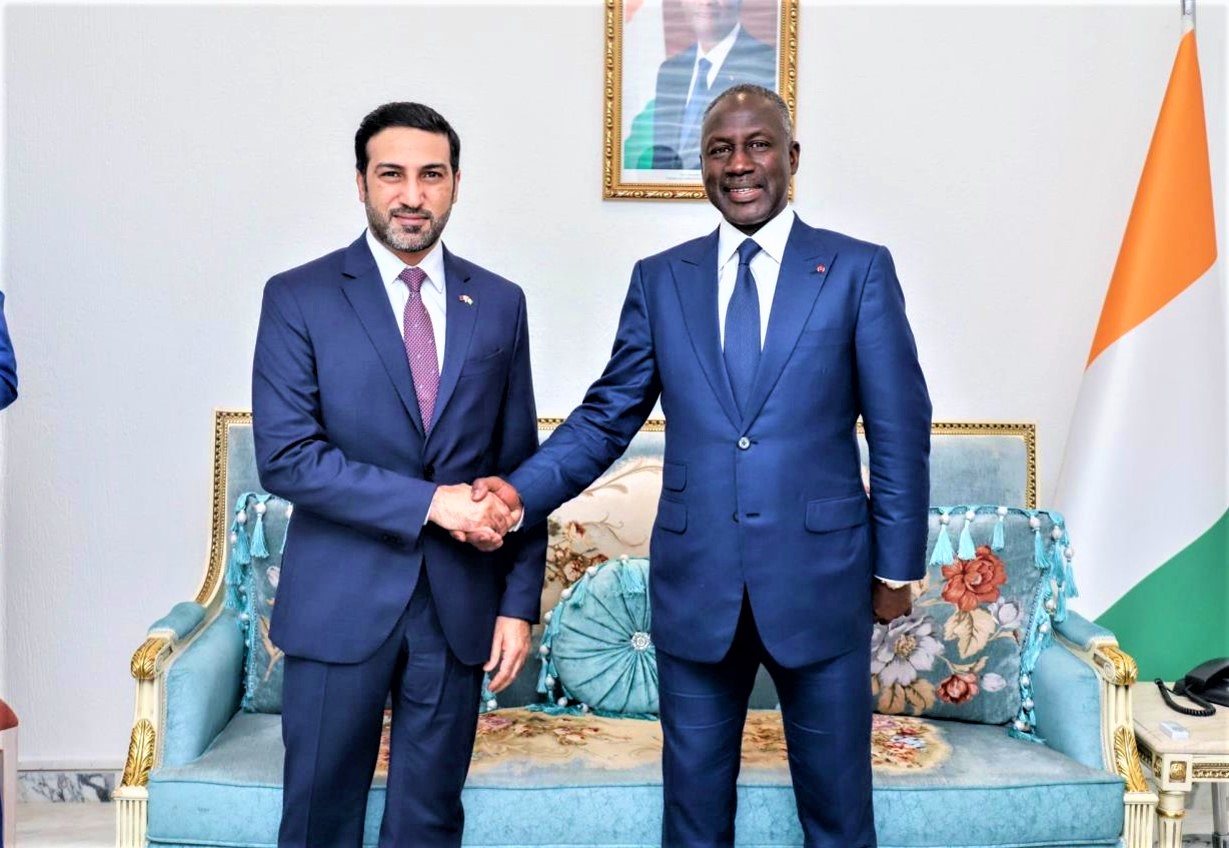 رئيس البرلمان الايفواري يجتمع مع سفير قطر