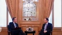 Prime Minister and Minister of Foreign Affairs Meets UK Foreign Secretary