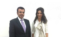 نائبة وزير الخارجية الجورجي تجتمع مع سفير دولة قطر