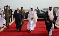 Palestinian President Leaves Doha