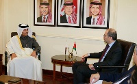 HE Foreign Minister Meets Jordanian Counterpart 