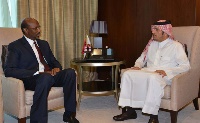 HH the Emir Receives Message from Somali President