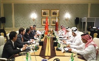 Foreign Minister of Qatar Meets Turkish Counterpart