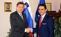 Slovenian President Meets Qatar's Ambassador