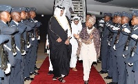 HH the Emir Arrives in Pretoria