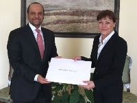 Czech Foreign Ministry Receives Copy of Credentials of Qatar's Ambassador