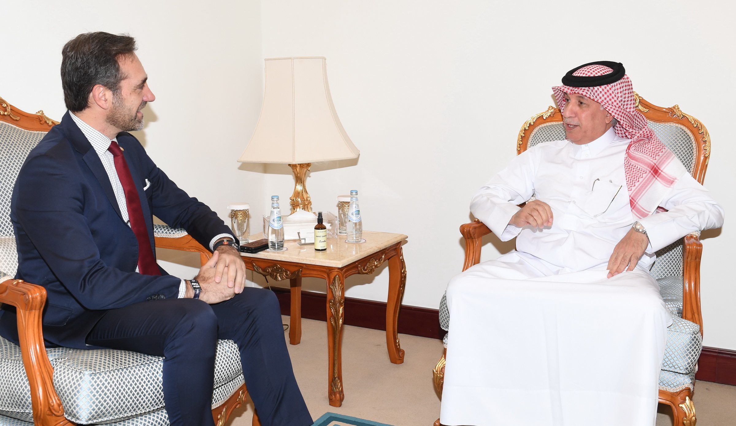 Minister of State for Foreign Affairs Meets President of European Parliament's Qatari-EU Friendship Group