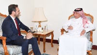 Minister of State for Foreign Affairs Meets President of European Parliament's Qatari-EU Friendship Group
