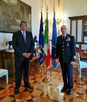 Italian Chief of Defense Staff Meets Ambassador of State of Qatar