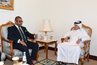 Minister of State for Foreign Affairs Meets British Minister of State for Middle East and North Africa