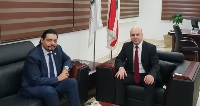 نائب رئيس مجلس الوزراء اللبناني يجتمع مع سفير دولة قطر 