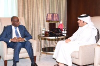 HH the Emir Receives Message from President of Ivory Coast