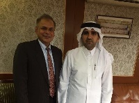 سفير دولة قطر في النيبال يجتمع مع مسؤول آسيوي 