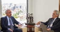 وزير الثقافة الاكوادوري يجتمع مع سفير قطر 