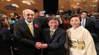 سفير قطر  يشارك بمأدبة عشاء بمناسبة تنصيب إمبراطور اليابان