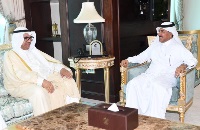 الأمين العام لوزارة الخارجية يجتمع مع رئيس الديوان الوطني لحقوق الإنسان في الكويت