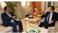 Tunisian Foreign Minister Meets Qatar's Ambassador
