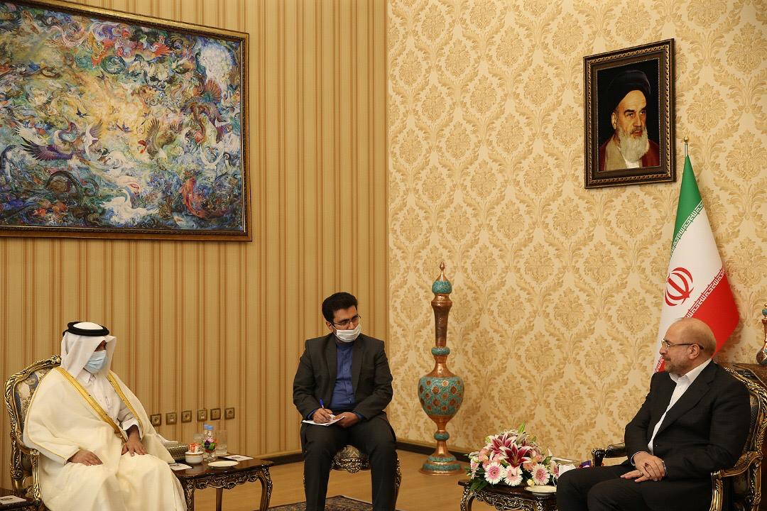 Speaker Of Iranian Consultative Assembly Meets Qatar's Ambassador