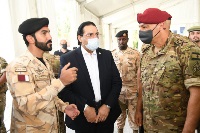 Commander of Lebanese Armed Forces Visits Qatar's Field Hospital in Beirut
