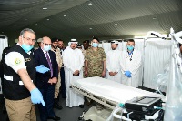 Qatar Field Hospital at Al Roum Hospital in Beirut Inaugurated