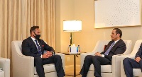 Deputy Prime Minister and Minister of Foreign Affairs Meets US Special Envoy for Hostage Affairs
