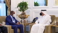 Deputy Prime Minister and Minister of Foreign Affairs Meets Minister of Foreign Affairs of Cote d'Ivoire