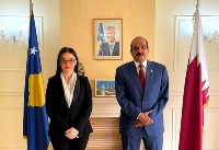 Kosovo Minister of Foreign Affairs Meets Qatar Ambassador