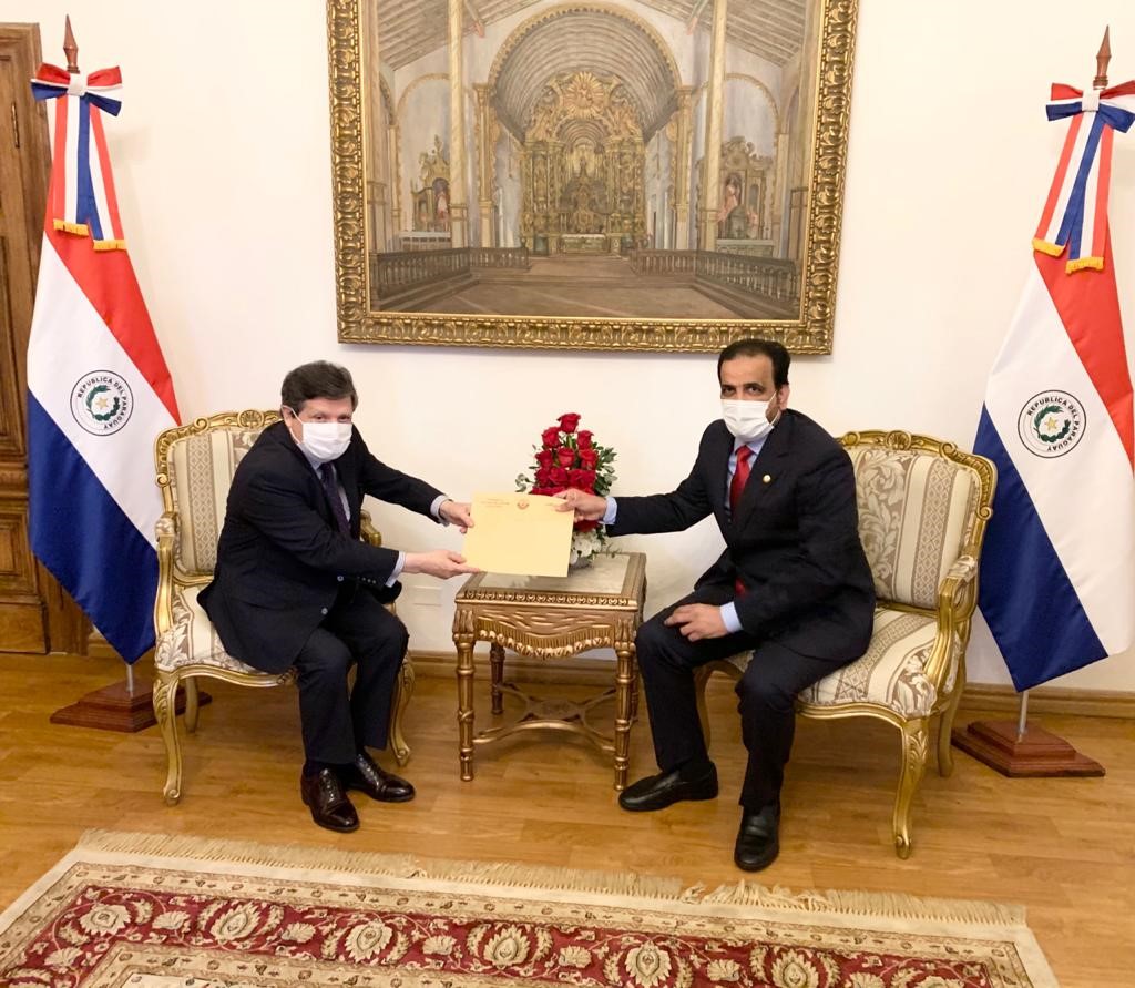 Deputy Prime Minister and Minister of Foreign Affairs Sends Written Message to Minister of Foreign Relations of Paraguay