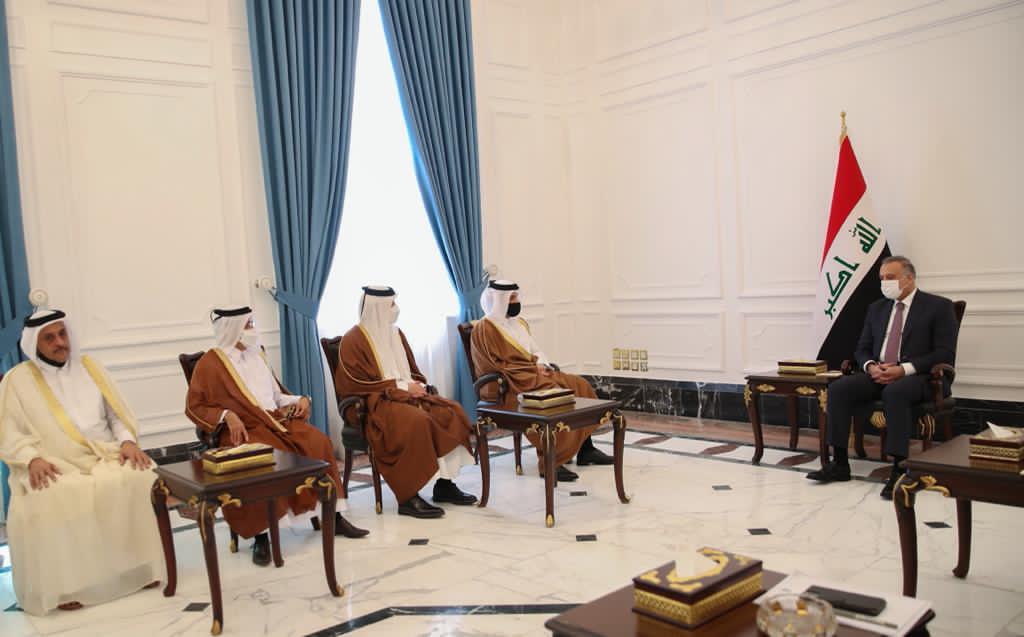 رئيس الوزراء العراقي يجتمع مع نائب رئيس مجلس الوزراء وزير الخارجية