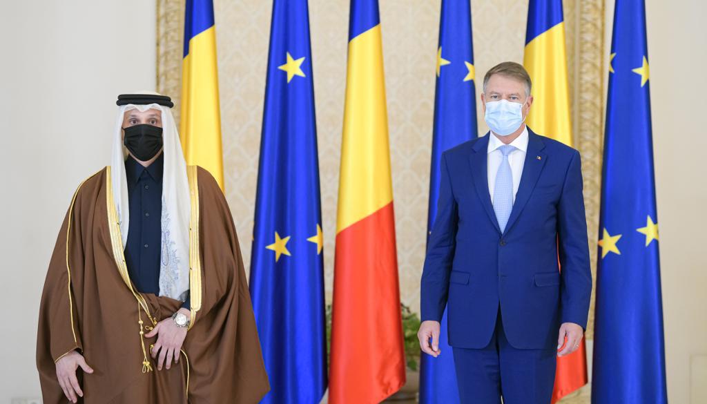 Romanian President Receives Credentials of Qatari Ambassador