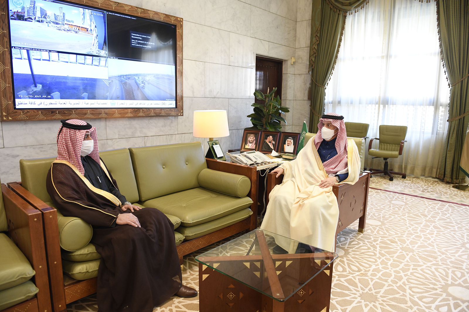 Governor Of Riyadh Region Meets Ambassador Of Qatar 9792