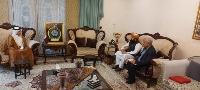 وزير الاتصالات الباكستاني يجتمع مع سفير دولة قطر 