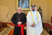 Vatican Secretary of State Meets Ambassador of Qatar