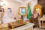 أمير منطقة القصيم بالسعودية يجتمع مع سفير دولة قطر