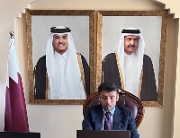 سفير دولة قطر يشارك في لقاء بشأن آخر المستجدات في ليبيا 