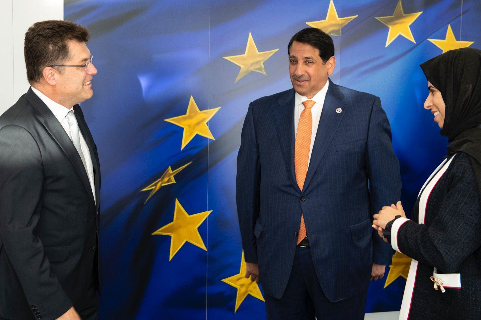 مساعد وزير الخارجية تجتمع مع المفوض الأوروبي لإدارة الأزمات
