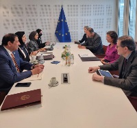 مساعد وزير الخارجية تجتمع مع رئيسة وفد العلاقات مع شبه الجزيرة العربية في البرلمان الأوروبي