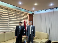 وزير النفط الليبي يجتمع مع سفير دولة قطر