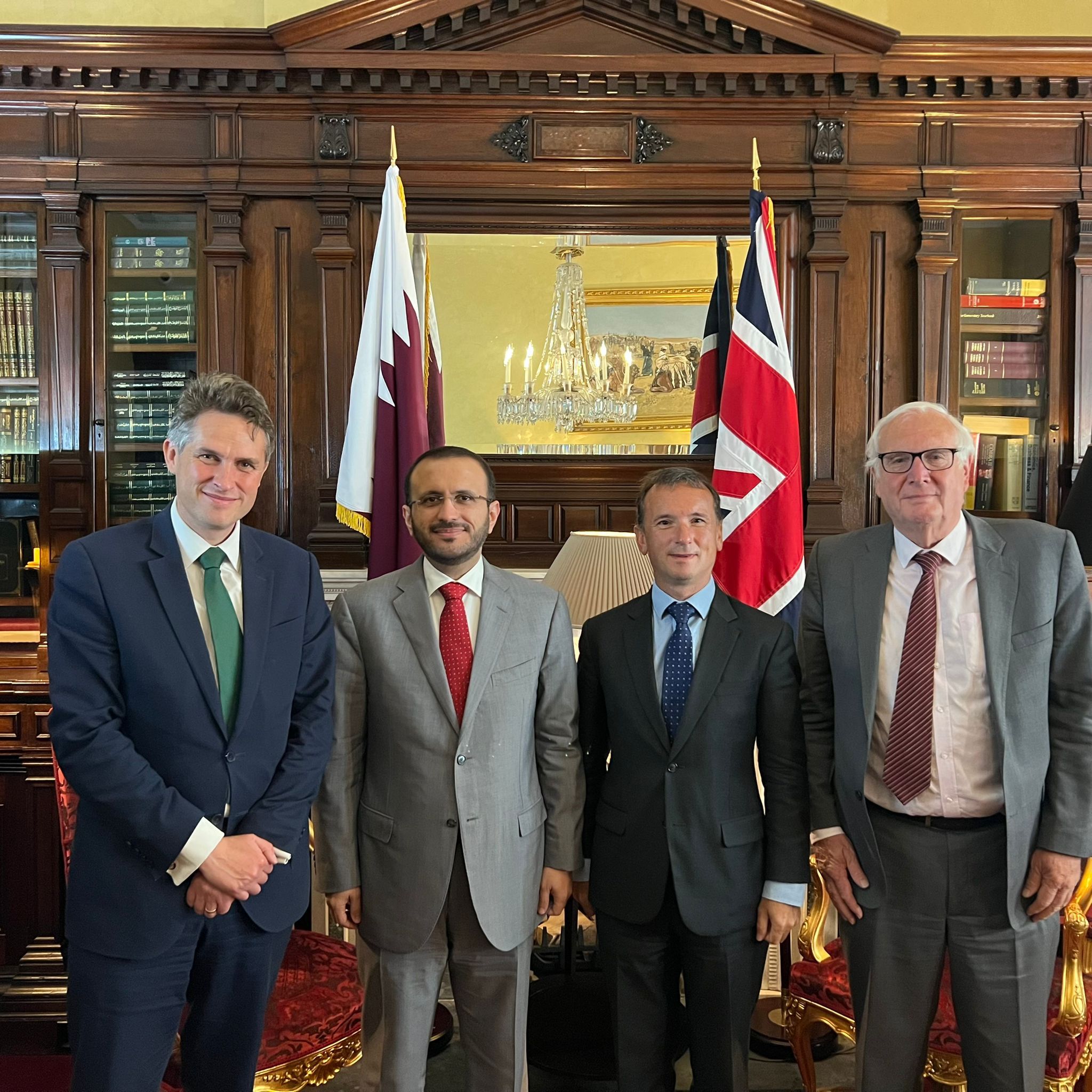 Official Spokesperson for Ministry of Foreign Affairs Meets British Parliament Members