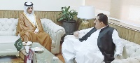 وزير الأمن الوطني الغذائي والبحوث في باكستان يجتمع مع سفير دولة قطر