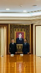 وزير المالية والإقتصاد في تركمانستان يجتمع مع القائم بالأعمال القطري