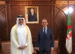 وزير الفلاحة والتنمية الريفية الجزائري يجتمع مع سفير دولة قطر 