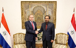 Foreign Minister of Paraguay Meets Charge D'affaires of Qatar