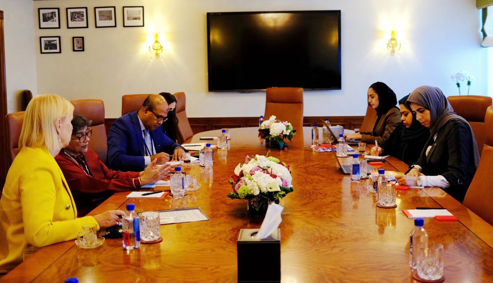 Assistant Minister Of Foreign Affairs Meets UN Under-Secretary-General